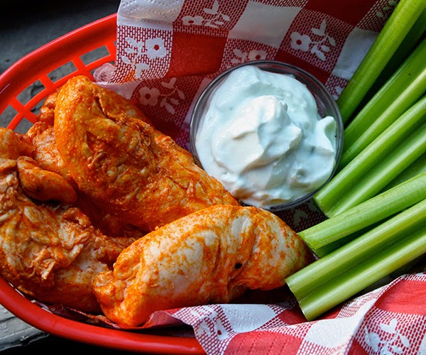 clean buffalo chicken tenders